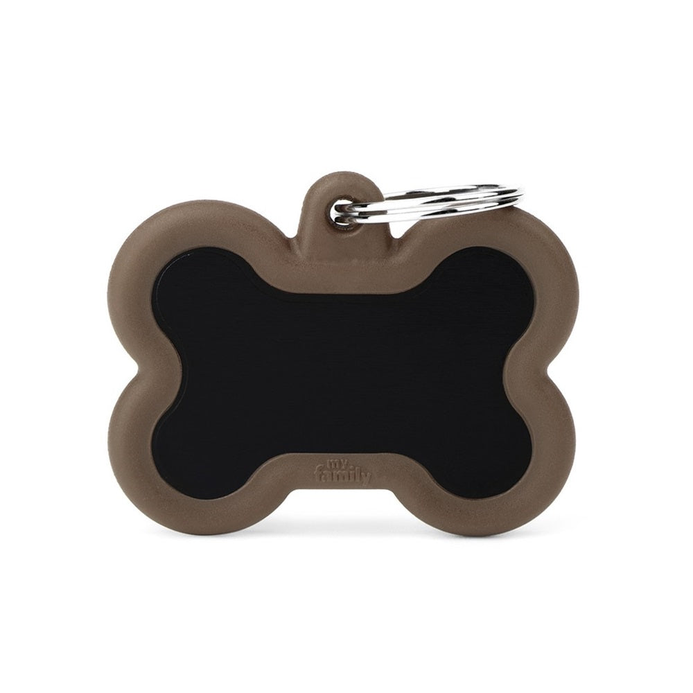 medaglietta-hushtag-osso-alluminio-nero-gomma-4-1x3-3-cm