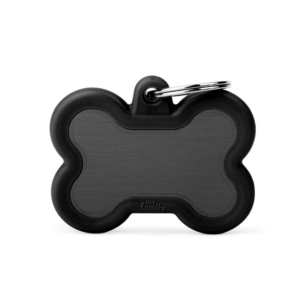 medaglietta-hushtag-osso-alluminio-nero-gomma-4-1x3-3-cm